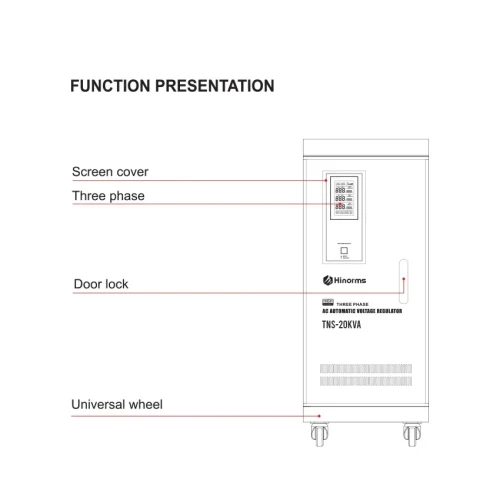 Hinorms TNS 20KVA Three Phase Automatic Voltage Regulator