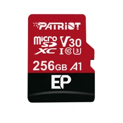 Patriot EP Series 256GB A1 microSD Memory Card