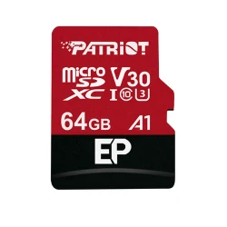Patriot EP Series 64GB A1 microSD Memory Card
