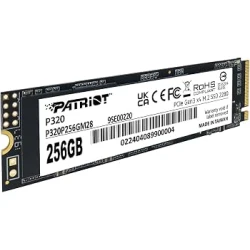 Patriot P320 256GB PCIe Gen 3x4 M.2 2280 SSD
